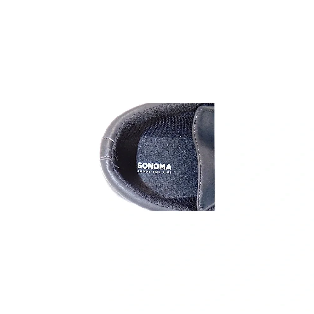 Sonoma Goods‎ for Life Boys’ Navy Leather Lace-Up Shoes | Size 4 (Medium)
